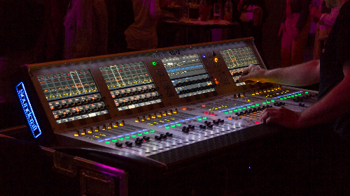 Console de mixage